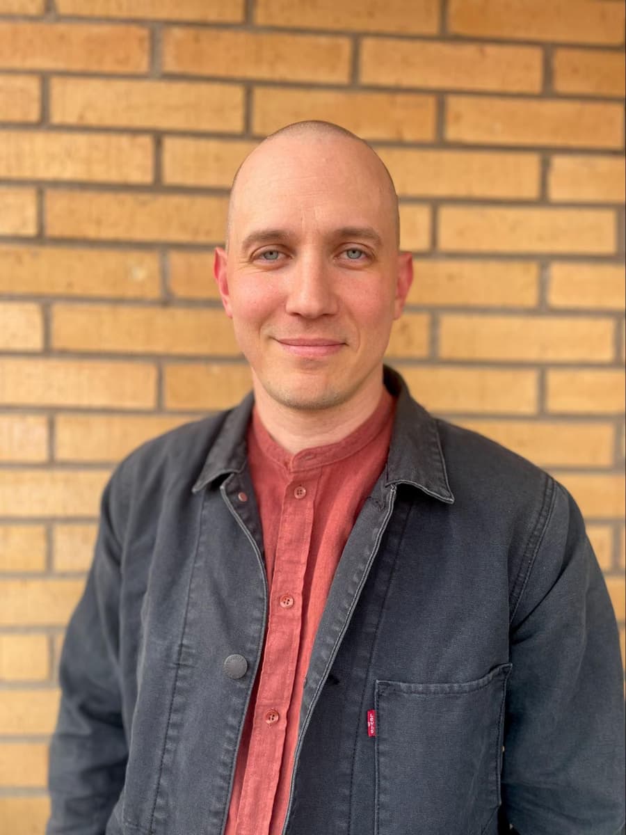 Porträtt av Daniel Holmqvist